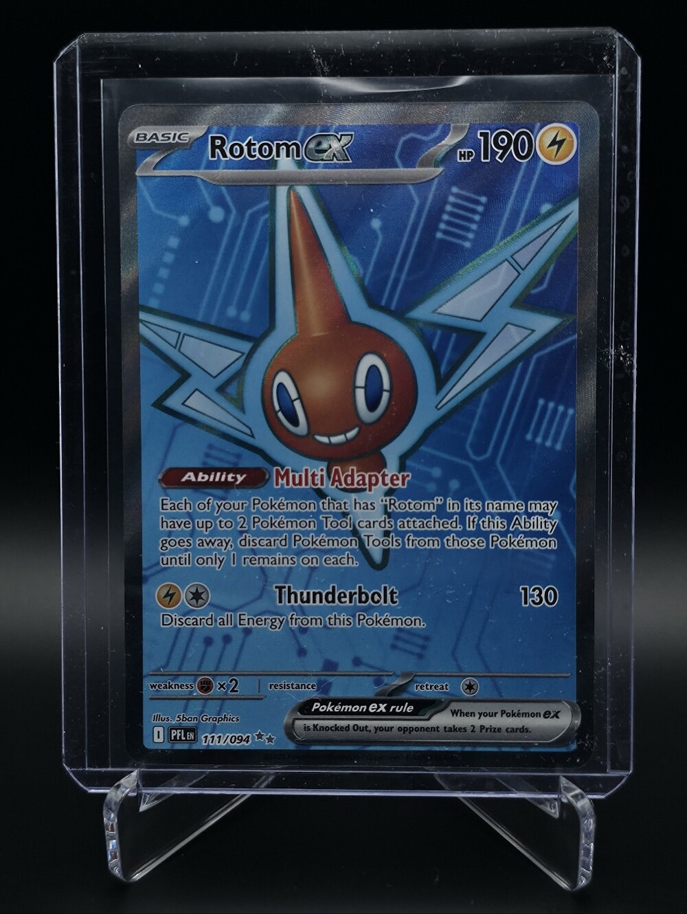 Pokémon TCG - Rotom ex - Phantasmal Flames - Ultra Rare - 111/094